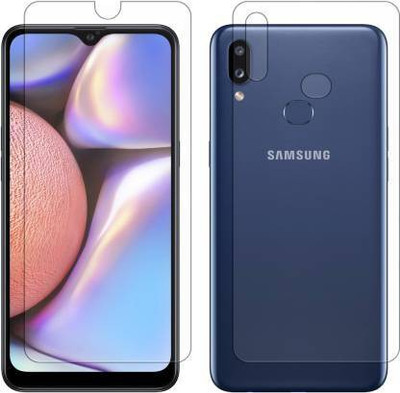 RUNEECH Front and Back Screen Guard for SAMSUNG GALAXY A10S(Pack of 2)