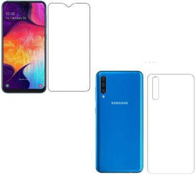 RUNEECH Front and Back Screen Guard for SAMSUNG GALAXY A30S(Pack of 2)
