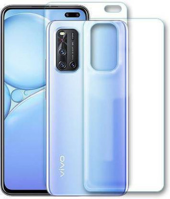 PR SMART Front and Back Tempered Glass for Vivo V19(Pack of 2)