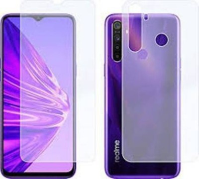 RUNEECH Front and Back Screen Guard for Realme 5, Realme 5i(Pack of 2)