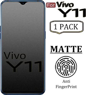 CRodible Tempered Glass Guard for Vivo Y11 (Matte Tempered Glass)
