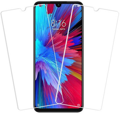KARTRAY Tempered Glass Guard for Mi Redmi Note 7S(Pack of 2)