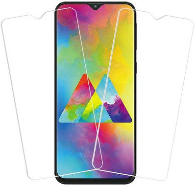 KARTRAY Tempered Glass Guard for Samsung Galaxy M20(Pack of 2)