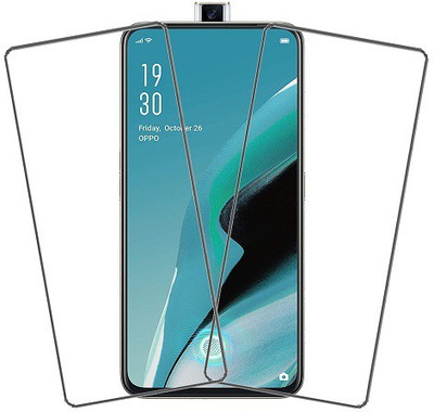 KARTRAY Tempered Glass Guard for Oppo Reno2 F(Pack of 2)