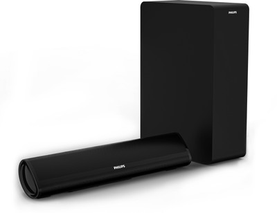 Philips HTL2060/94 60 W Bluetooth Soundbar  (Black, 2.1 Channel)