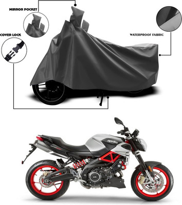 SEBOMGO Waterproof Two Wheeler Cover for Aprilia(Grey)