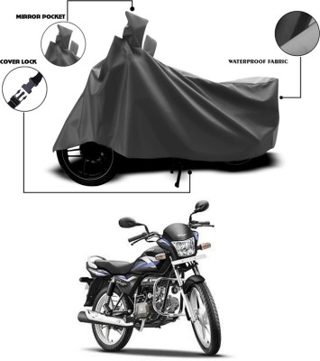 ANTHUB Waterproof Two Wheeler Cover for Hero(Splendor Pro, Grey)