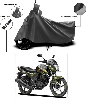 ANTHUB Waterproof Two Wheeler Cover for Yamaha(SZ-RR, Grey)