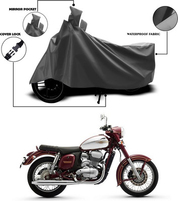 SEBONGO Waterproof Two Wheeler Cover for Universal For Bike(Grey)
