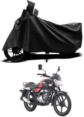 ANTHUB Two Wheeler Cover for Bajaj(Black)