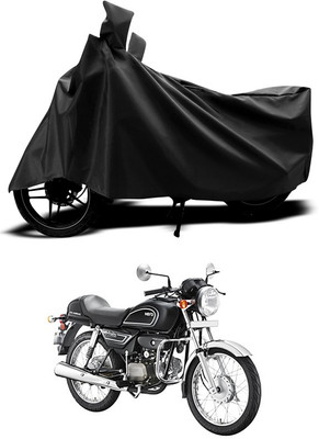 ANTHUB Two Wheeler Cover for Universal For Bike(Black)