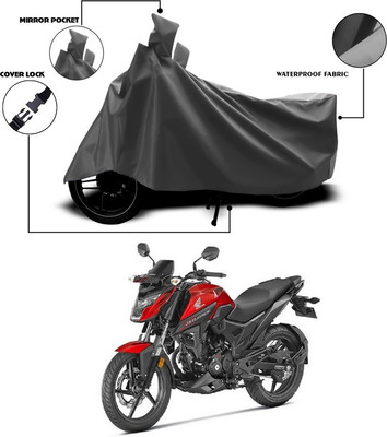 ANTHUB Waterproof Two Wheeler Cover for Honda(X-Blade, Grey)