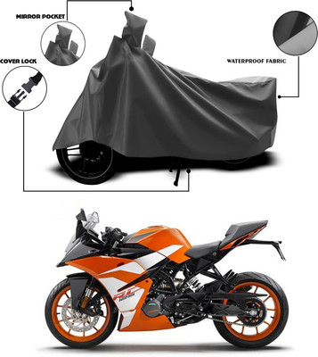 ANTHUB Waterproof Two Wheeler Cover for KTM(Grey)