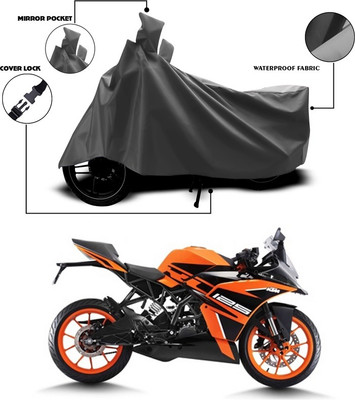 ANTHUB Waterproof Two Wheeler Cover for KTM(Grey)
