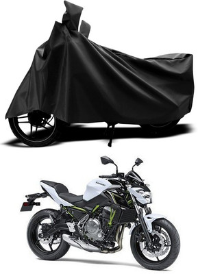 ANTHUB Two Wheeler Cover for Kawasaki(Black)