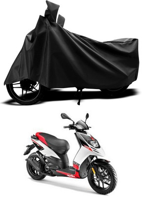 ANTHUB Two Wheeler Cover for Aprilia(Black)