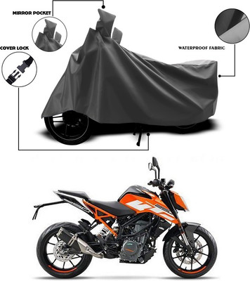 ANTHUB Waterproof Two Wheeler Cover for KTM(Grey)