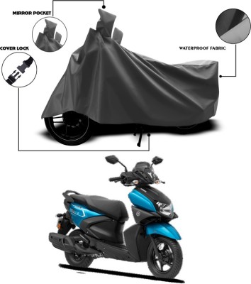 SEBONGO Waterproof Two Wheeler Cover for Yamaha(Ray ZR, Grey)