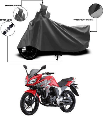 ANTHUB Waterproof Two Wheeler Cover for Universal For Bike(Grey, Grey)