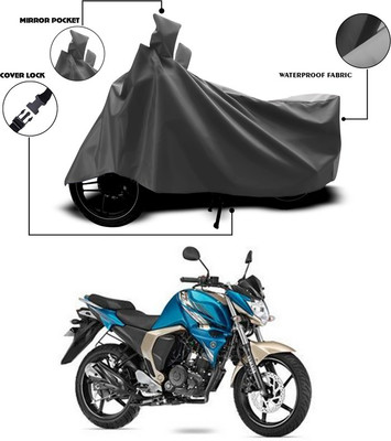 ANTHUB Waterproof Two Wheeler Cover for Yamaha(FZ-S FI, Grey)
