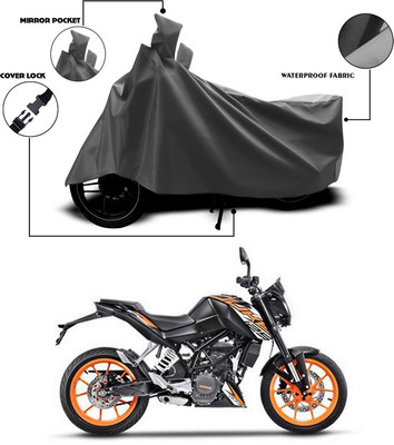 ANTHUB Waterproof Two Wheeler Cover for KTM(Grey)