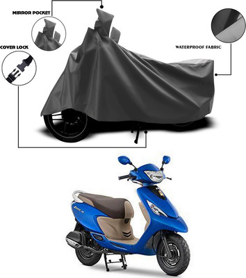 ANTHUB Waterproof Two Wheeler Cover for Universal For Bike(Grey, Grey)