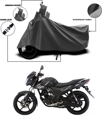 ANTHUB Waterproof Two Wheeler Cover for Yamaha(SZ-RR, Grey)