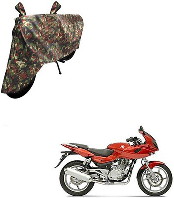 RPSENTTERPR Waterproof Two Wheeler Cover for Bajaj(Pulsar 220 DTS-i, Multicolor)