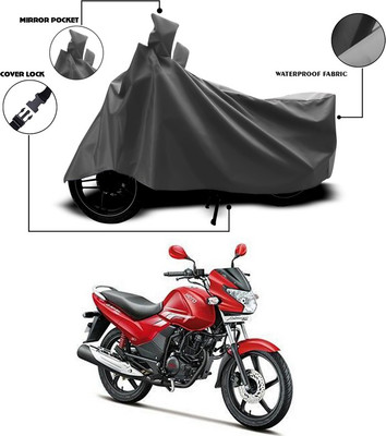 ANTHUB Waterproof Two Wheeler Cover for Hero(Achiever, Grey)