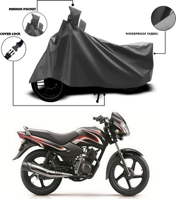 SEBONGO Waterproof Two Wheeler Cover for TVS(Sport, Grey)