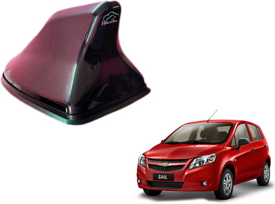 WolkomHome High performance Shark Fin Antenna Black color Car FM Radio Signal Aerials for Chevrolet Sail Hatchback Satellite Vehicle Antenna