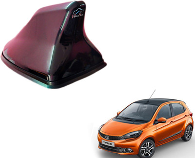 WolkomHome High performance Shark Fin Antenna Black color Car FM Radio Signal Aerials for Tata Tiago 2019 Satellite Vehicle Antenna