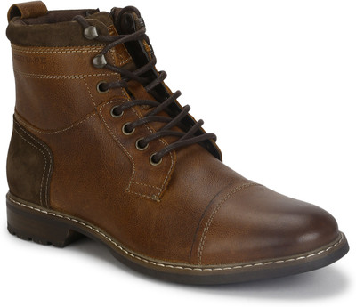 Red Tape Boots For Men(Brown)
