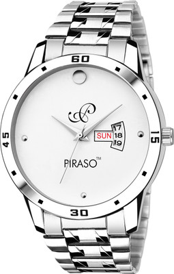PIRASO Day and Date Analog Watch  - For Men
