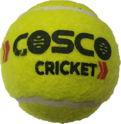 COSCO Cricket Tennis Ball Cricket Tennis Ball(Standard, Pack of 6, Green)