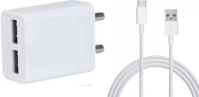 HelloX 12 W Quick Charge 2.4 A Wall Charger for Mobile with Detachable Cable(White, Cable Included)
