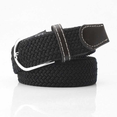 WENZEST Boys & Girls Casual, Party, Evening Black Canvas, Fabric Belt