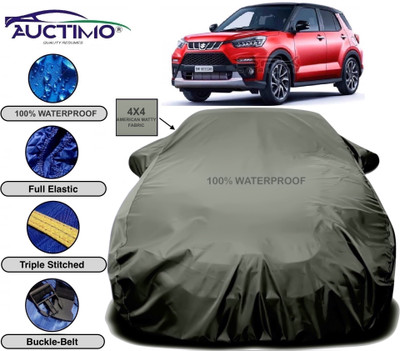 AUCTIMO Car Cover For Maruti Suzuki Vitara Brezza (With Mirror Pockets)(Green)