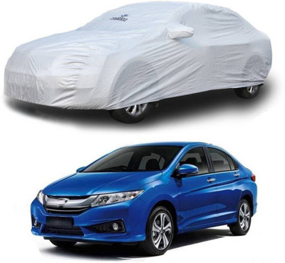 ask Car Cover For Honda City ZX (Without Mirror Pockets)(Silver)