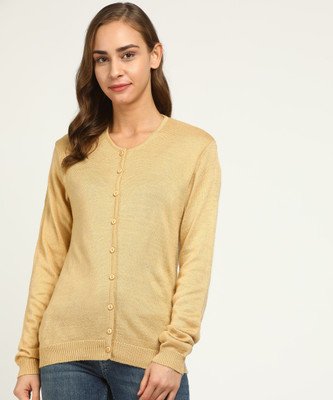 Breil by Fort Collins Women Button Solid Cardigan