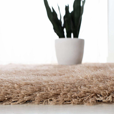 Acarpet Gold Polyester Runner(2 ft,  X 8 ft, Rectangle)