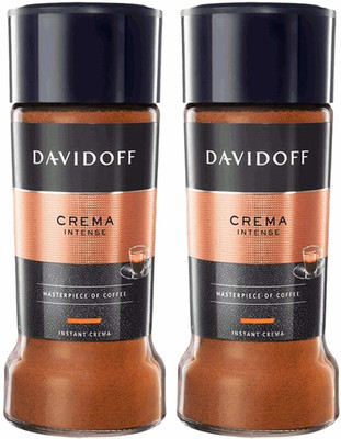 Davidoff Crema Instant Coffee 90gm (Pack of 2) (Imported) Instant Coffee(2 x 100 g)