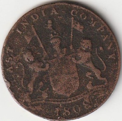 MAX XX Cash 1808 - East India Company Rare Coin Medieval Coin Collection(1 Coins)