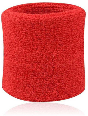 Prapti Fashion Wrist and sports band made with pure cotton Fitness Band Colour May Vary Fitness Band(Red, Pack of 2)