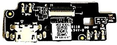 Shockware USB Charging Port Board_55 Micromax E455 Charging Connector Flex cable
