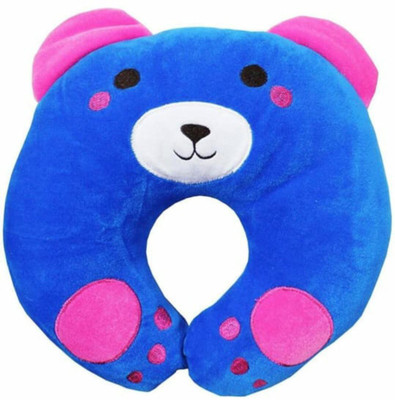 NAVRUDRA Microfibre Animals Baby Pillow Pack of 1(Blue)