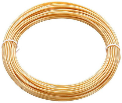 INVENTO 20 meter 1.75mm Gold PLA Filament 3D Printing Filament For 3D Pen 3D Printer Printer Filament(Brown)