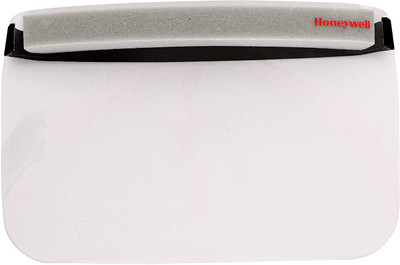 Honeywell HFS-MED100-5 Honeywell HFS-MED100 Safety Face Shield |Full Face Protector | Fog Proof Full Face Shield (Transparent, Pack of 5) Safety Visor(Size - 33*23*5)