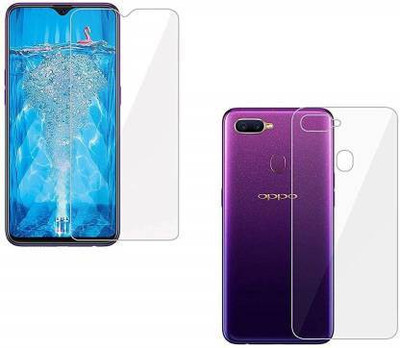RUNEECH Front and Back Screen Guard for OPPO F9 Pro(Pack of 2)