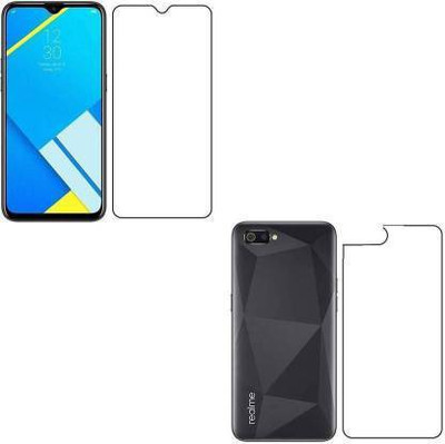 RUNEECH Front and Back Screen Guard for Realme 2(Pack of 2)